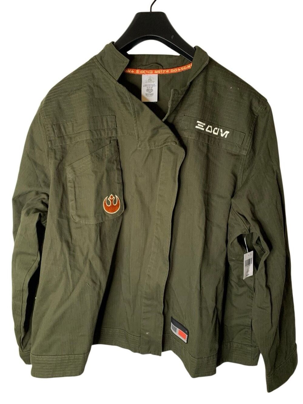 Disney Star Wars Galaxy's Edge Resistance jacket Black Spire Outpost 2X NEW